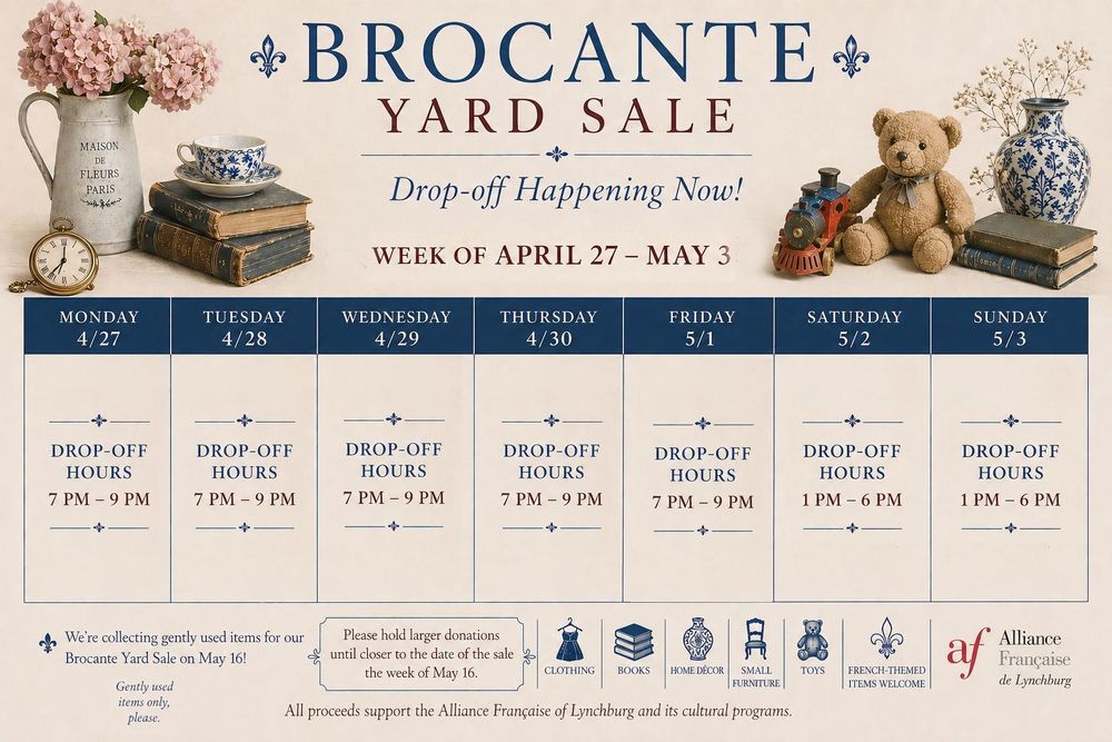 Brocante Calendar May 2026