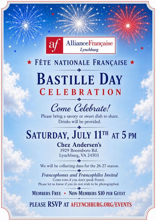Fête Nationale - Bastille Day 2026