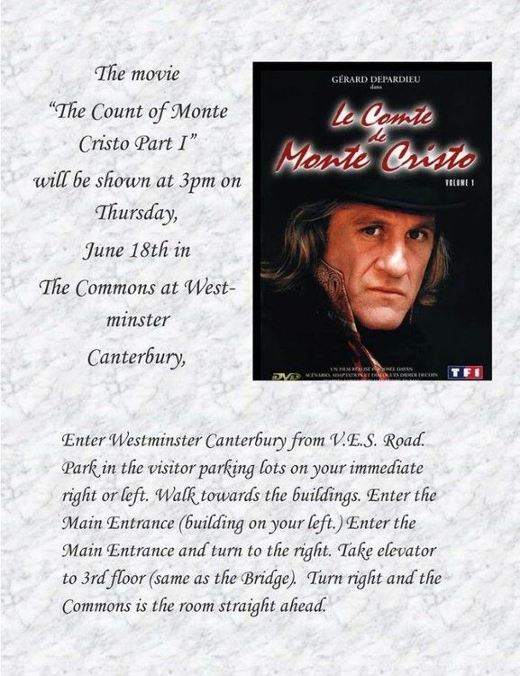 French Cinema - The Count of Monte Cristo, Part I